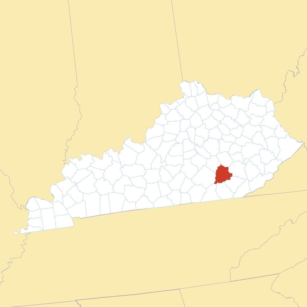 laurel county map