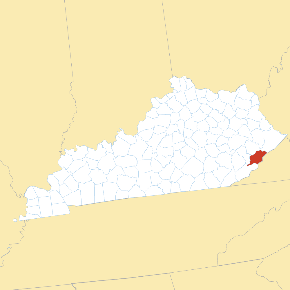 letcher county map